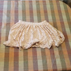 Forever 21 Floral See-Through Skirt | Size US 28